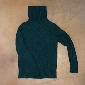 J.Crew Cableknit Turtleneck